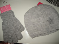 SIVI KOMPLET KAPA I ŠAL - NOVO - ONE SIZE