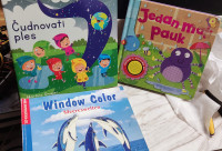 Komplet od 3 dječje knjige knjige za djecu Mali pauk Čudnovati ples