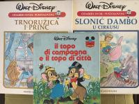 slikovnica Walt Disney o mišiću sa sela i iz grada/na talijan.j./33,08