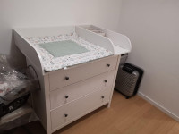 IKEA Hemnes komoda + nastavak za presvlačenje