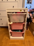 IKEA Trofast + 3 plastične kadice
