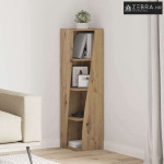 Kutni ormarić Bijelo 27,5x27x102cm Konstruirano drvo