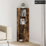 Kutni ormarić Bijelo 27,5x27x102cm Konstruirano drvo