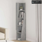 Kutni ormarić Bijelo 27,5x27x140cm Konstruirano drvo