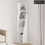 Kutni ormarić Bijelo 27,5x27x140cm Konstruirano drvo