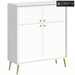 Moderni kredenc, bife 105,4 cm s metalnim nogama, za blagovaonicu i ku