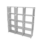 Modularni ormar s policama sklopiv 4/3