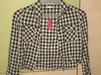 KARIRANA KOŠULJA VEL. 140 - NOVO