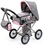 Bayer - Dolls Pram - City Star - Grey (13633AA) (N)