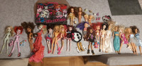 Monster high, Barbie i ostale igračke SET