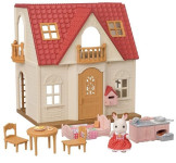 Sylvanian Families - New Red Roof Cosy Cottage Starter Home (N)