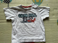 Bijela majica kratkih rukava rak 92