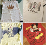4 kom MAJICE  VEL. 122/128 za 15 eur