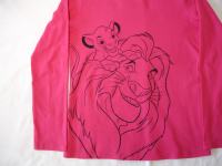 Dječja BENETTON Disney Simba pamučna pink majica vel.L 140 8-9 g.