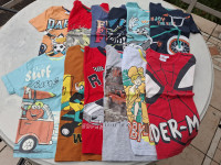 LOT dječjih majica kratkih rukava 116-122 za dječake