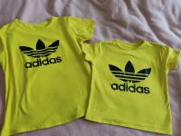 Majice Adidas komplet mama xl i kćer 8 obje 13 eura