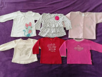 Majice dugi rukav, veličina 80