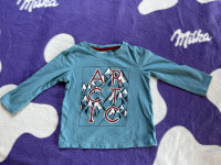 Plava majica dugih rukava 92