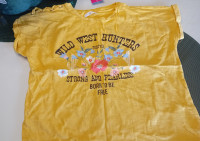 ŽUTA MAJICA PAMUČNA VEL 146/152  - NOVO