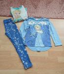 Frozen Elsa pidžama 122 128 + Elsa majica gratis