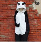 Topli dječji kombinezon- pidžama Panda BROJ M
