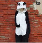 Topli dječji kombinezon- pidžama Panda BROJ S