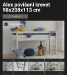 Djecji NOVI krevet + NE KORISTEN MADRAC + ORMAR