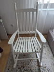 Drvena stolica za ljuljanje