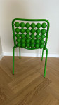 Retro stolica za djecu, zelena