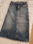 Jeans Zara suknja