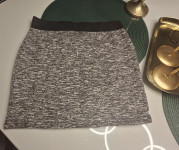 SIVA SUKNJA NA GUMU VEL. 146/152 za 10-11 god.- NOVO