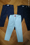 Tajice 3/4 za djevojčice (lot), H&M, vel. 122