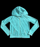 JUICY COUTURE pliš hoodie duks trenirka dječja, vel.152/158
