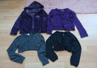 Bolero, vesta, majica na kopčanje 110 116, lot za djevojčice
