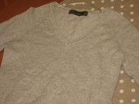 ZARA  SIVI PULOVER VEL.S
