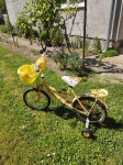 Dječji bicikl Butterfly s pomoćnim kotačićima