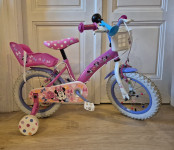 Dječji bicikl Disney Minnie 14″ rozi