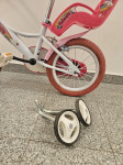 Dječji bicikl za djevojčice - 14 inča