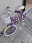 Ljubičasti dječji bicikl Daisy