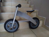 "Safeti Rider" dječji bicikl srebrne boje 12 1/2"