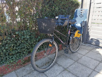 sjedalica za bicikl, stražnja