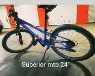 Mountin bike Superior mtb 24"