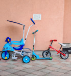 Tricikl dječji, guralica, romobil...komplet