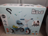 Novi zapakirani tricikl Be move Smobi plavi