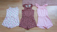 Ljetni kombinezon romper 128 134, lot