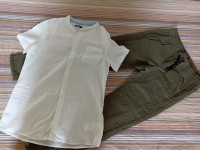 Lot hlače (146) i majica/košulja (152)