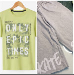 Komplet bermude i  majica vel 164/170 - NOVO