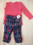 Majica i hlače NOVO (86-92), lot