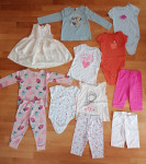 Set 8 - Odjeća za curicu veličina 92-98