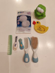 Set za bebe- grickalice, češalj i četka (tomee tippee, nuby, chicco)